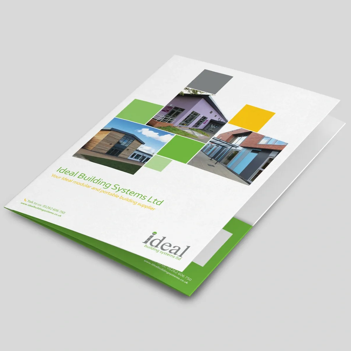 Ideal Building Systems capabilities brochure cover: Your ideal modular and portable building supplier